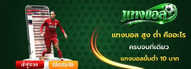 แทงบอล สูง ต่ำ คืออะไร